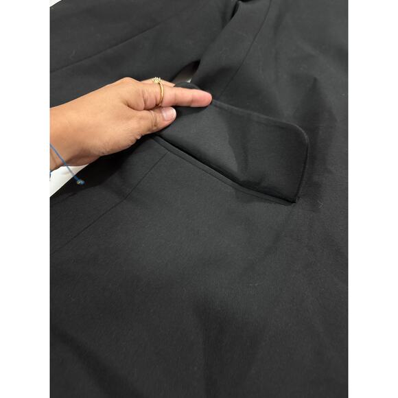 Boden Women 10 Black Tailored Blazer Office Career Elegant Classic Single Button - Picture 7 of 12